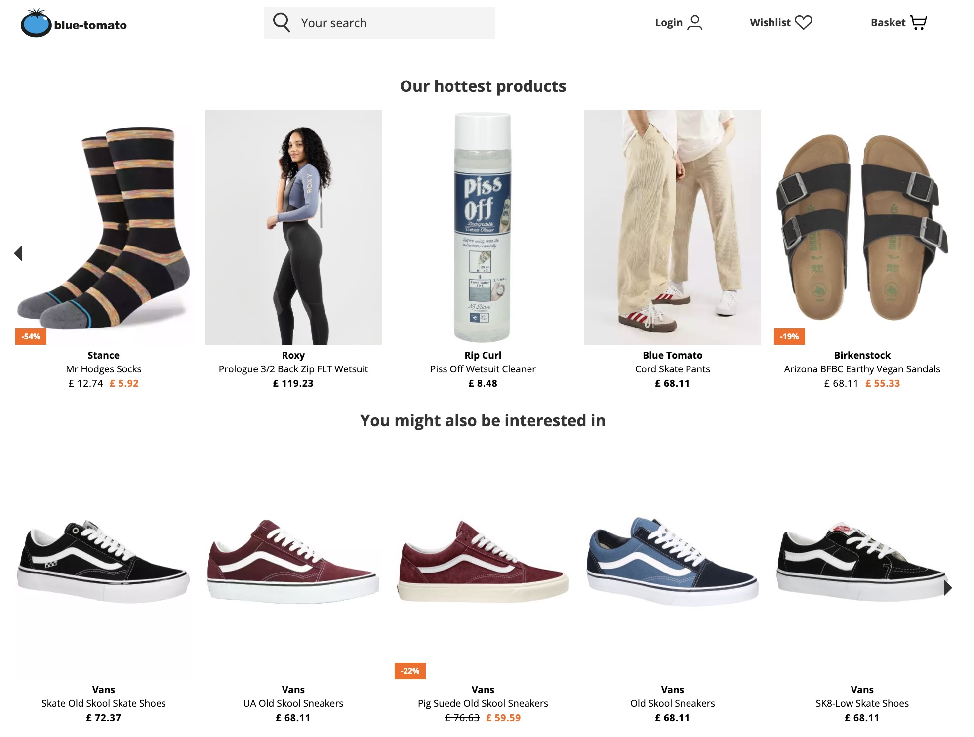 How Blue-Tomato optimises its e-commerce conversion rate via recommendations