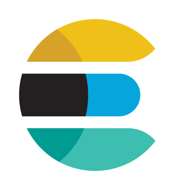 The logo of Elasticsearch search engine